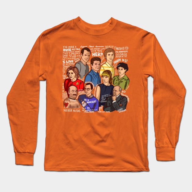 Arrested Development Quote Long Sleeve T-Shirt by BecArtc